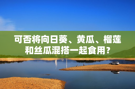 可否将向日葵、黄瓜、榴莲和丝瓜混搭一起食用？
