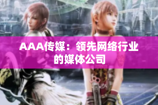 AAA传媒：领先网络行业的媒体公司
