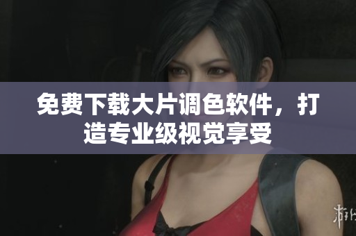 免费下载大片调色软件，打造专业级视觉享受