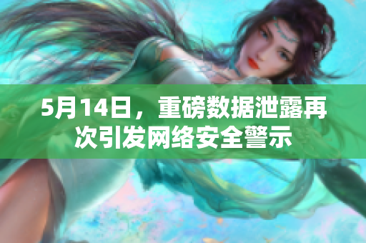 5月14日，重磅数据泄露再次引发网络安全警示