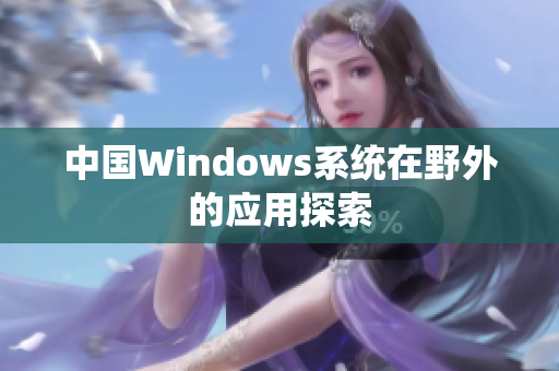 中国Windows系统在野外的应用探索