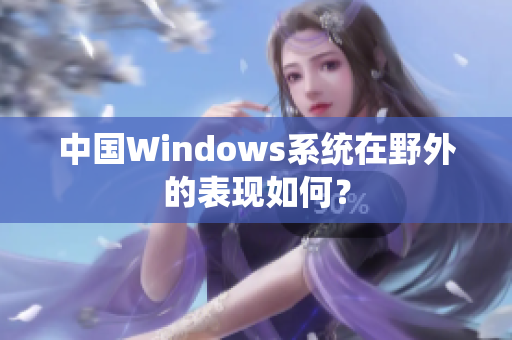 中国Windows系统在野外的表现如何？