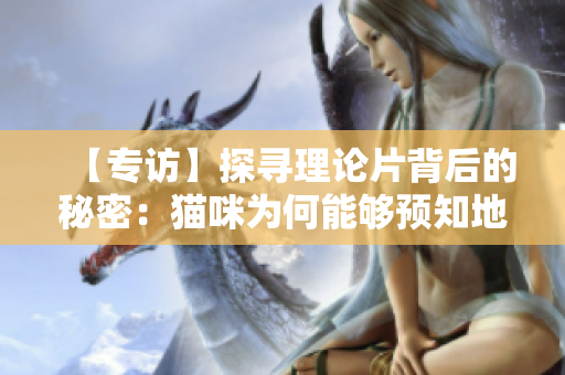 【专访】探寻理论片背后的秘密：猫咪为何能够预知地震？