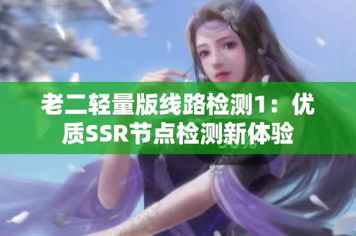 老二轻量版线路检测1：优质SSR节点检测新体验