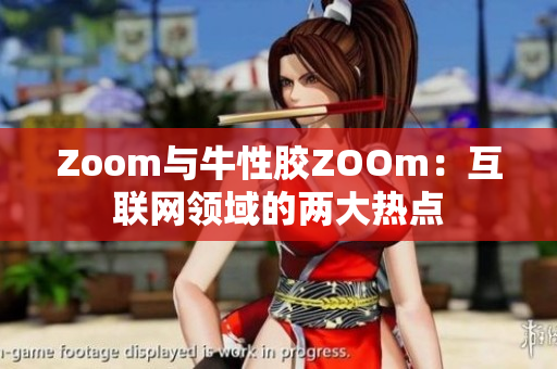 Zoom与牛性胶ZOOm：互联网领域的两大热点