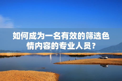 如何成为一名有效的筛选色情内容的专业人员？