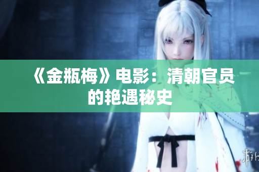 《金瓶梅》电影：清朝官员的艳遇秘史