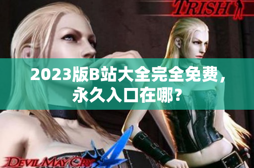 2023版B站大全完全免费，永久入口在哪？