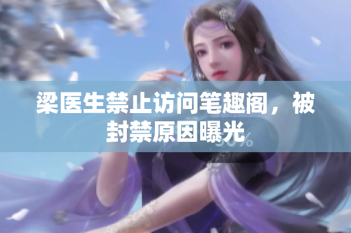 梁医生禁止访问笔趣阁，被封禁原因曝光