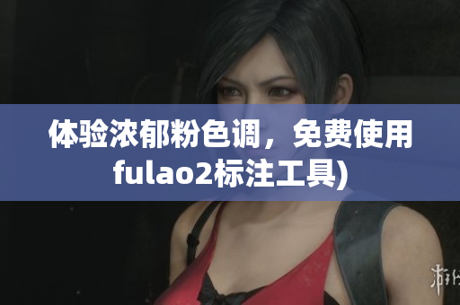 体验浓郁粉色调，免费使用fulao2标注工具)