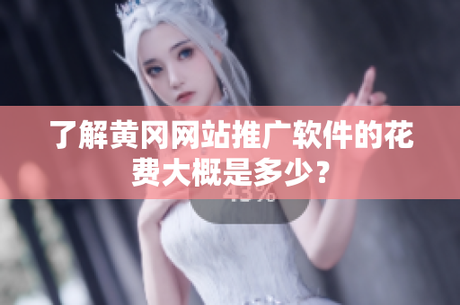 了解黄冈网站推广软件的花费大概是多少？