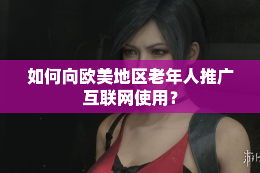 如何向欧美地区老年人推广互联网使用？