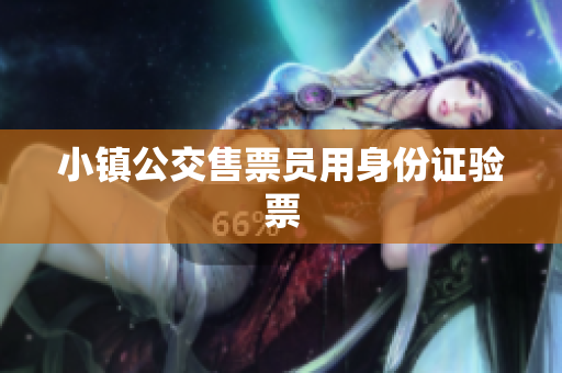 小镇公交售票员用身份证验票