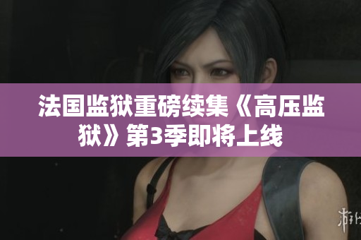 法国监狱重磅续集《高压监狱》第3季即将上线
