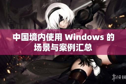 中国境内使用 Windows 的场景与案例汇总