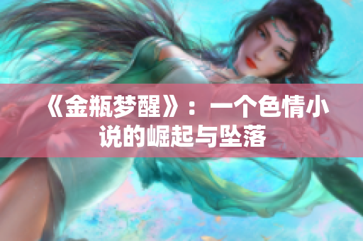 《金瓶梦醒》：一个色情小说的崛起与坠落