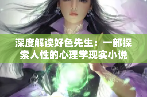 深度解读好色先生：一部探索人性的心理学现实小说