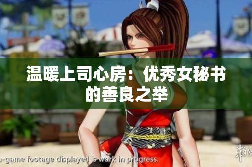 温暖上司心房：优秀女秘书的善良之举