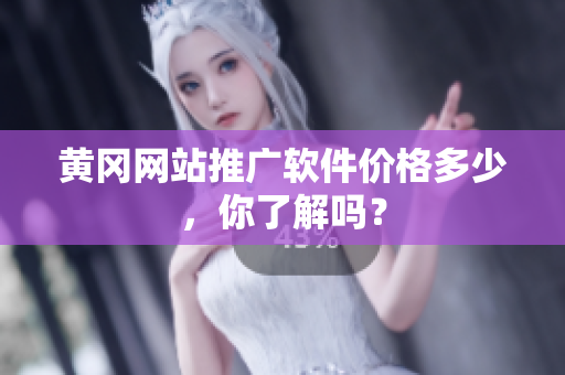 黄冈网站推广软件价格多少，你了解吗？