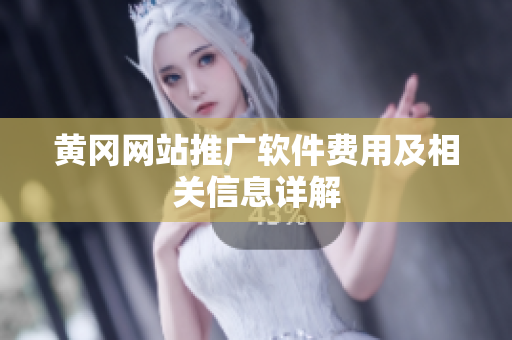 黄冈网站推广软件费用及相关信息详解