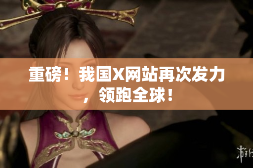 重磅！我国X网站再次发力，领跑全球！