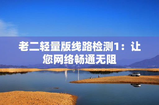老二轻量版线路检测1：让您网络畅通无阻