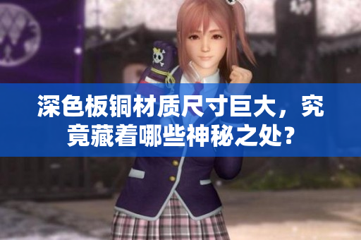 深色板铜材质尺寸巨大，究竟藏着哪些神秘之处？