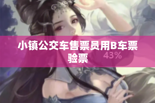 小镇公交车售票员用B车票验票