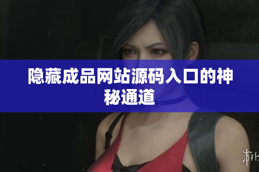 隐藏成品网站源码入口的神秘通道