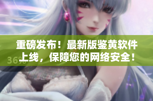 重磅发布！最新版鉴黄软件上线，保障您的网络安全！
