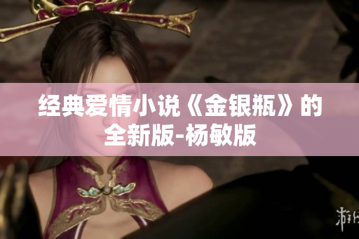 经典爱情小说《金银瓶》的全新版-杨敏版