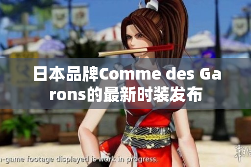 日本品牌Comme des Garons的最新时装发布