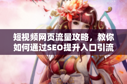短视频网页流量攻略，教你如何通过SEO提升入口引流