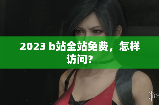 2023 b站全站免费，怎样访问？