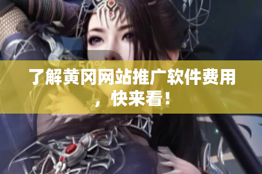 了解黄冈网站推广软件费用，快来看！
