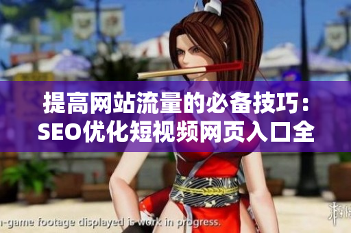 提高网站流量的必备技巧：SEO优化短视频网页入口全解析