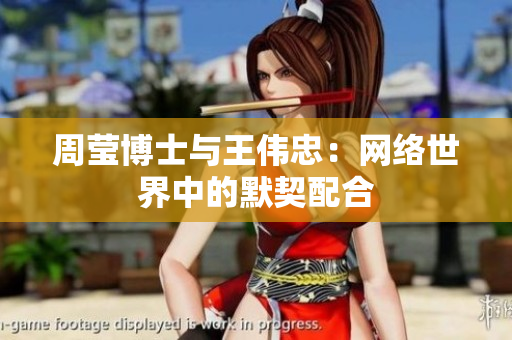周莹博士与王伟忠：网络世界中的默契配合