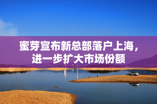 蜜芽宣布新总部落户上海，进一步扩大市场份额