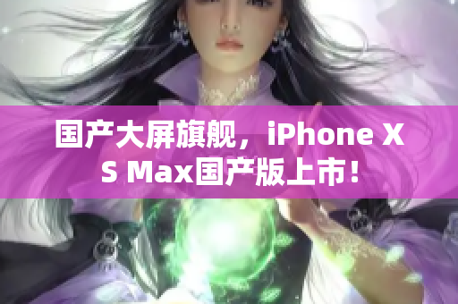 国产大屏旗舰，iPhone XS Max国产版上市！
