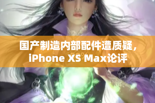 国产制造内部配件遭质疑，iPhone XS Max论评