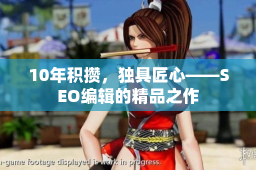 10年积攒，独具匠心——SEO编辑的精品之作