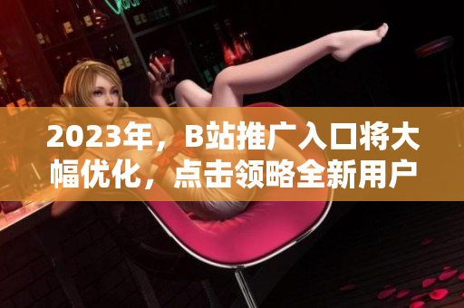 2023年，B站推广入口将大幅优化，点击领略全新用户体验！
