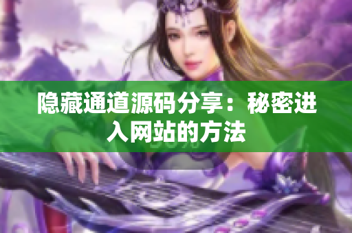 隐藏通道源码分享：秘密进入网站的方法