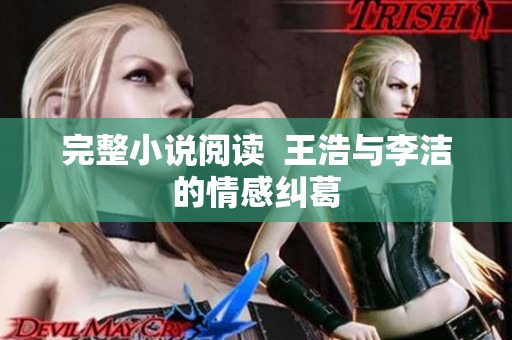 完整小说阅读  王浩与李洁的情感纠葛
