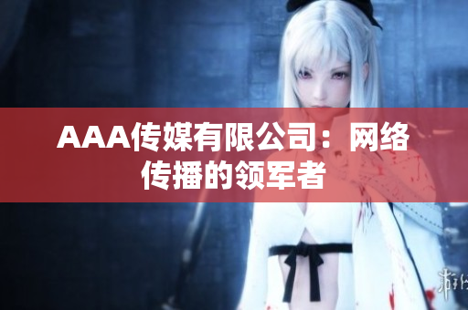 AAA传媒有限公司：网络传播的领军者