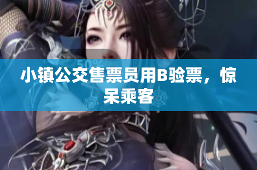 小镇公交售票员用B验票，惊呆乘客