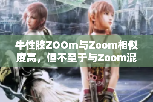 牛性胶ZOOm与Zoom相似度高，但不至于与Zoom混淆。