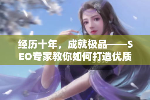 经历十年，成就极品——SEO专家教你如何打造优质网站