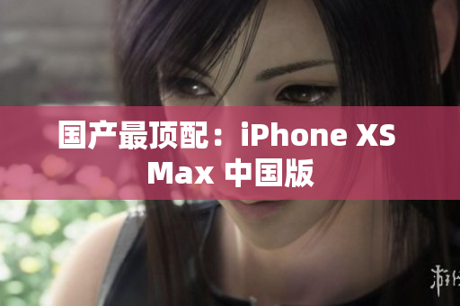国产最顶配：iPhone XS Max 中国版