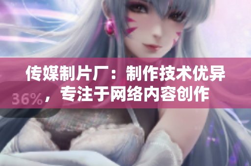 传媒制片厂：制作技术优异，专注于网络内容创作